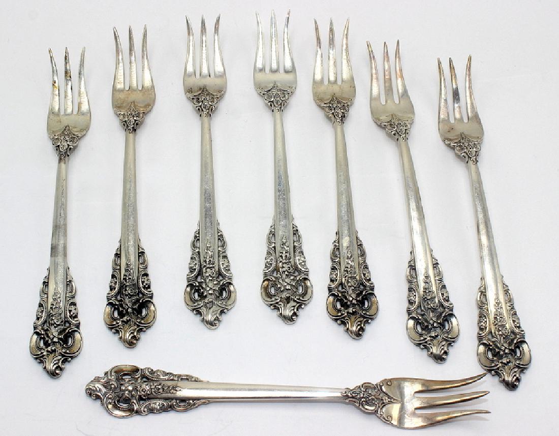 (8) Wallace Grand Baroque Sterling Silver Cocktail (1 of 1)