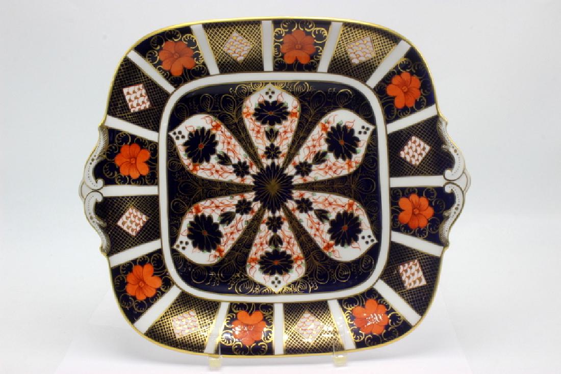 Royal Crown Derby "Old Imari" Square Scrum Plate (1 of 1)
