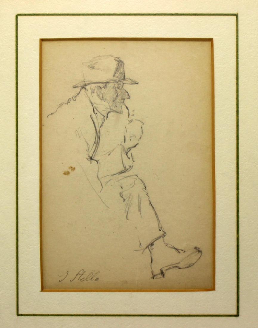 Joseph Stella (American, b.1877-1946) Etching (1 of 3)