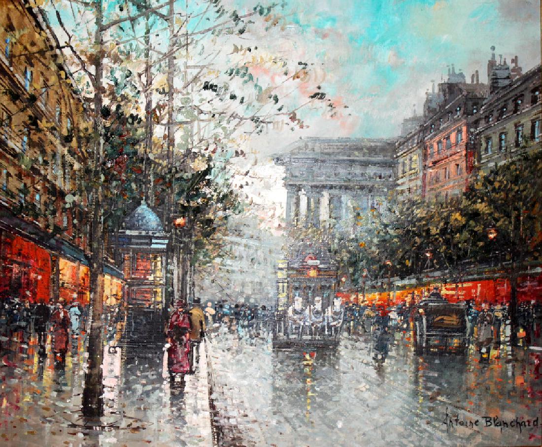 Antoine Blanchard Oil on Canvas (1 of 4)