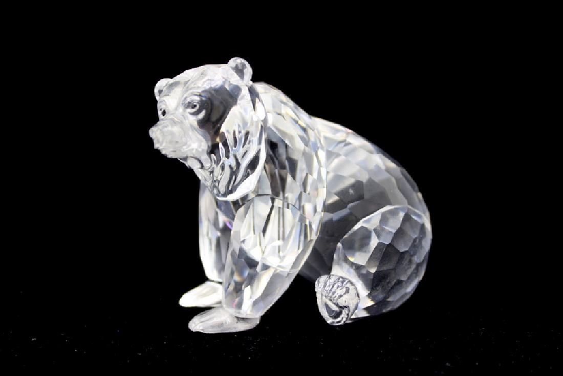 Swarovski Crystal Grizzly Bear Figurine (1 of 1)