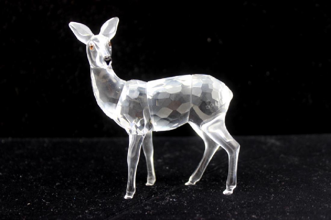 Swarovski Crystal Deer Figurine (1 of 1)