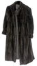 Mariel Dark Brown Fur Mink Coat