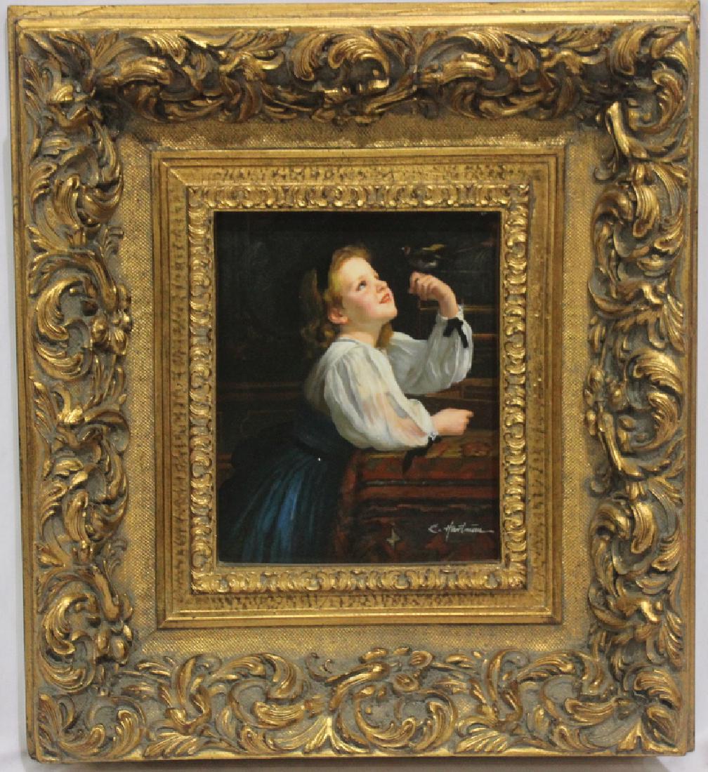 William-Adolphe Bouguereau (French, 1905) The Bird Less (1 of 2)