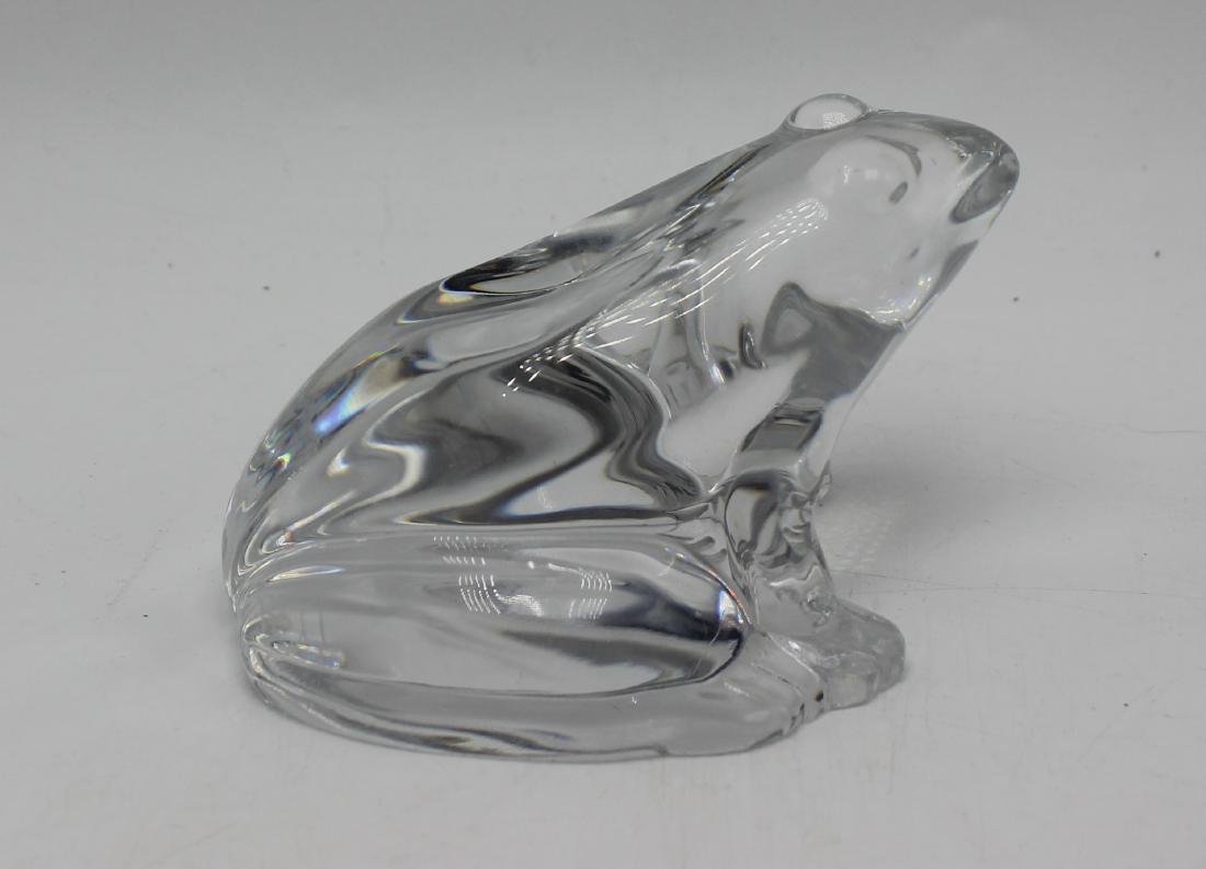 Baccarat France Crystal Frog (1 of 1)