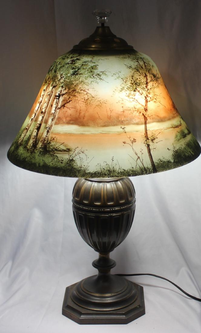 "Pairpoint table lamp" (1 of 3)