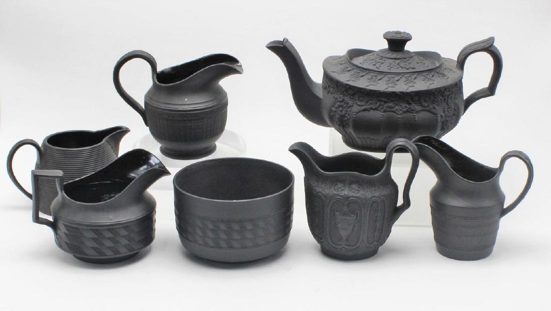 Wedgewood Black Basalt Jasperware (1 of 8)