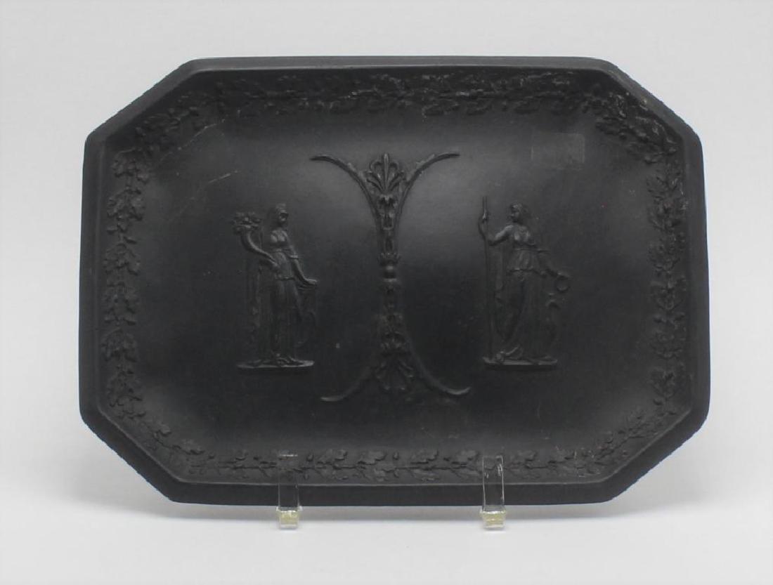Wedgewood Black Basalt Tray (1 of 1)