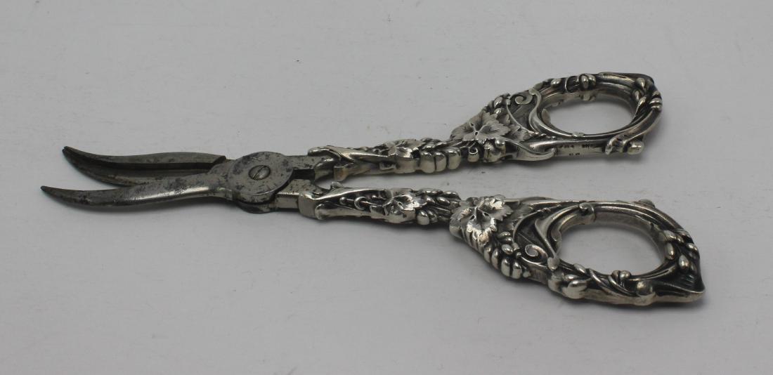 Sterling silver Grape Scissors (1 of 2)