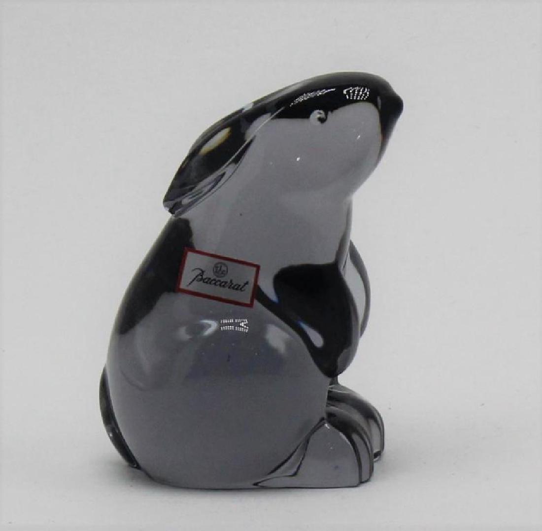 Baccarat French Crystal Rabbit Figure (1 of 1)