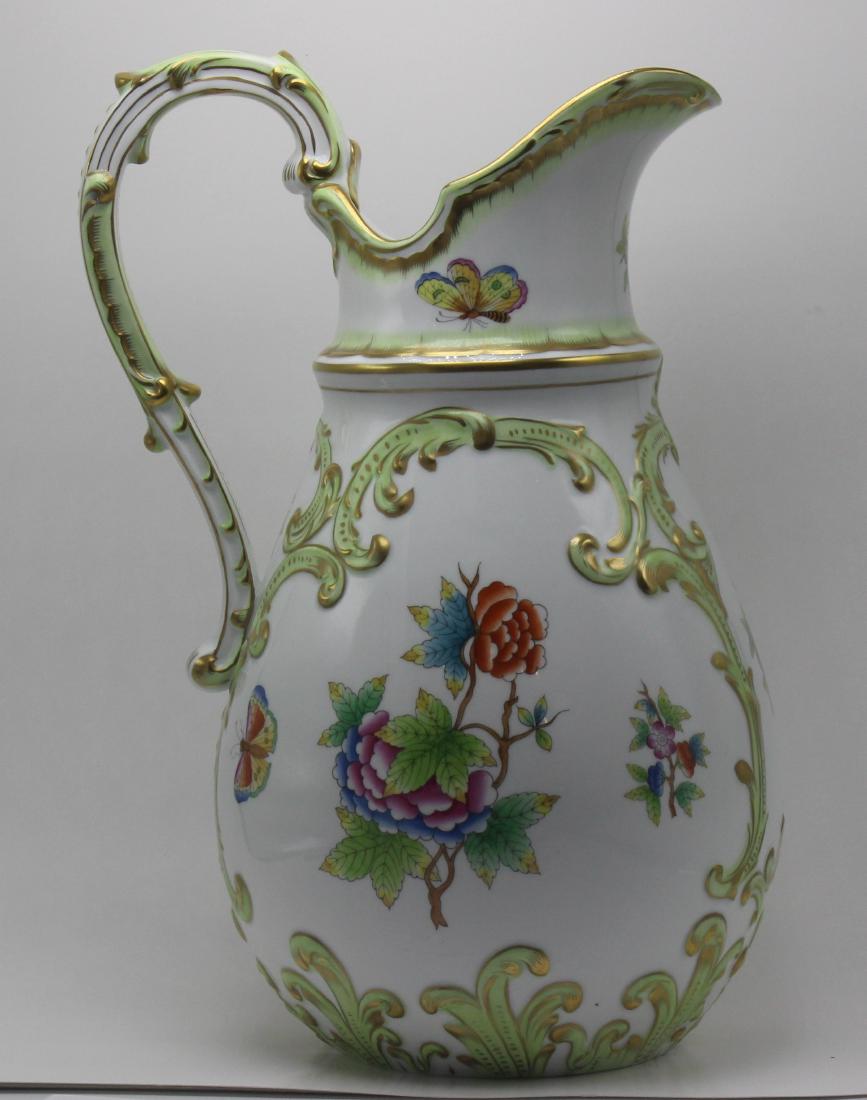 Herend Porcelain Queen Victoria Pitcher (1 of 4)