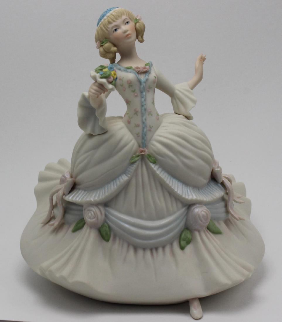 Cybis Porcelain Figure of Bride: Cybis Porcelain Figure of Bride 8 1/2"