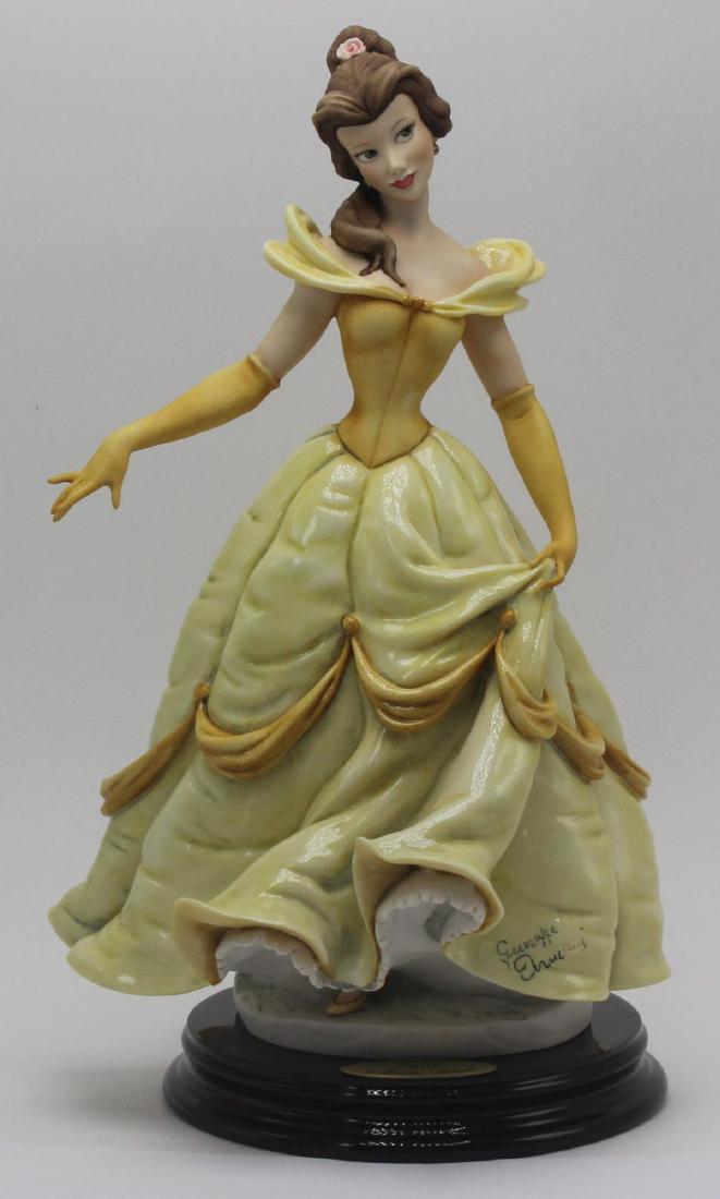 Giuseppe Armani #1767 Disney Sculpture Belle: Giuseppe Armani #1767 Disney Sculpture Belle 12" High X 6 1/2" Wide With Box