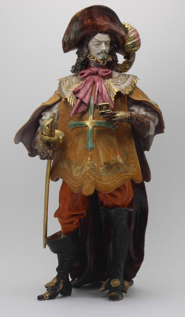 G. Danti Italian Art Pottery Figure AS is (1 of 2)