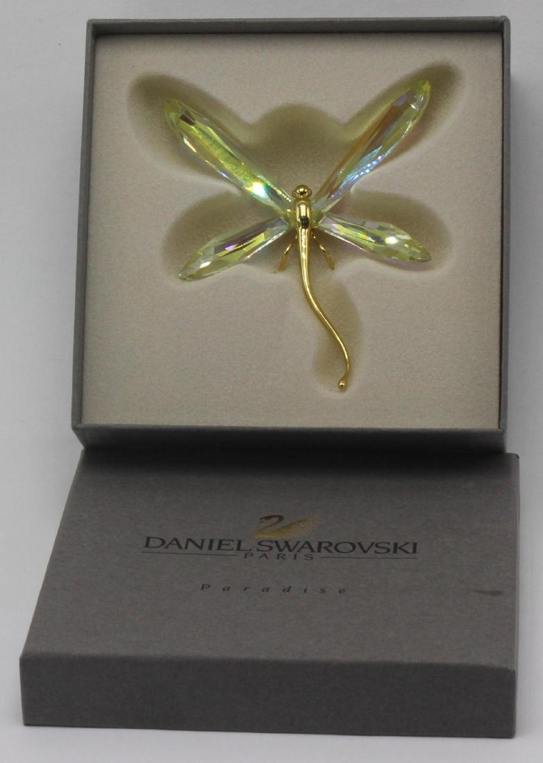 Daniel Swarovski crystal dragon fly figure from the (1 of 2)