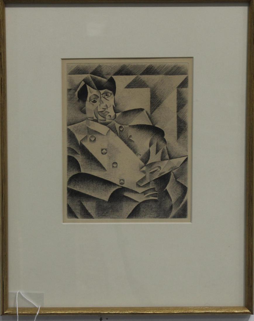 Juan Gris Etching (1 of 3)
