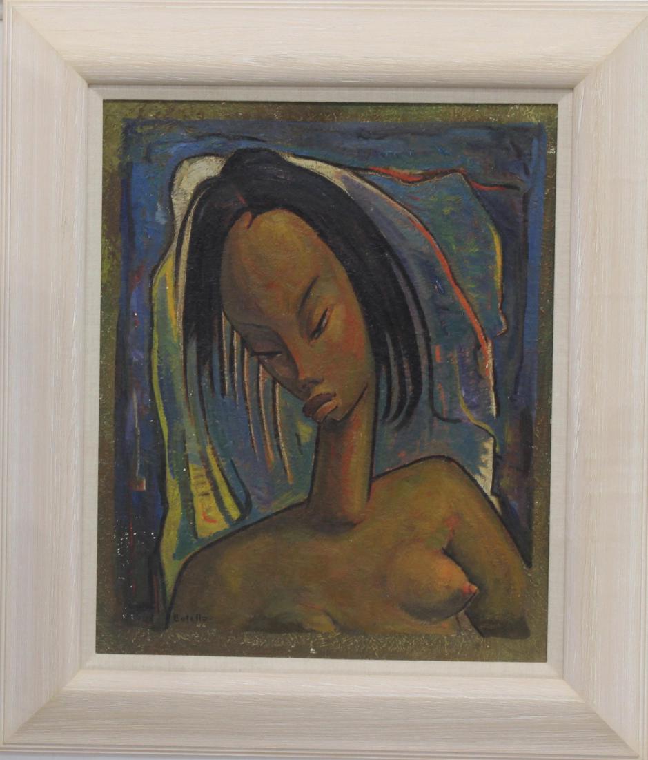 Angel Botello Puerto Rican 1913 - 1986 "Native Girl" (1 of 7)