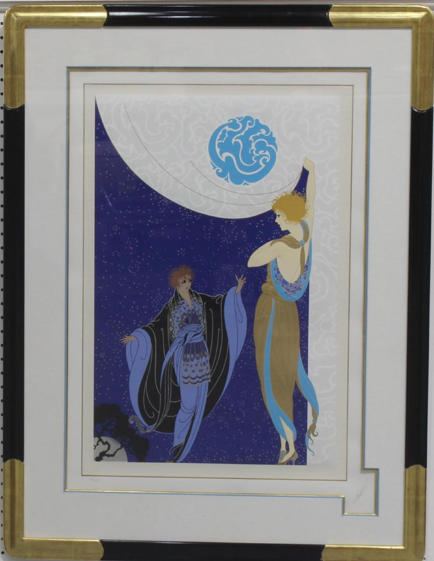 Erte Nocturne Signed Serigraph XIVICXU (1 of 3)
