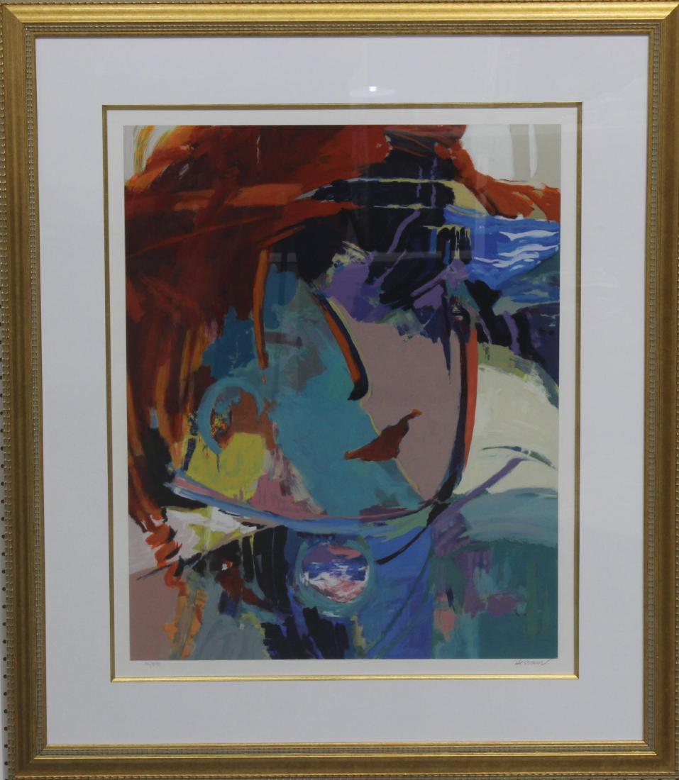 Hessam Abrishami Iranian Abstract Serigraph (1 of 4)