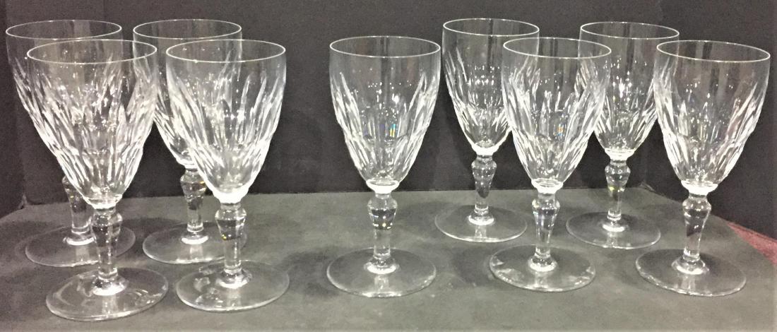 Baccarat Auteuil Crystal Lot 9, Gobelt Stemware Signed (1 of 6)