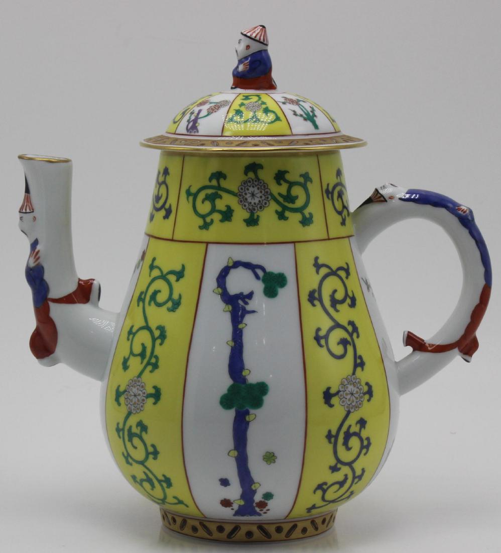 Herend (Hungary) Yellow Dynasty Porcelain Coffee Pot (1 of 3)