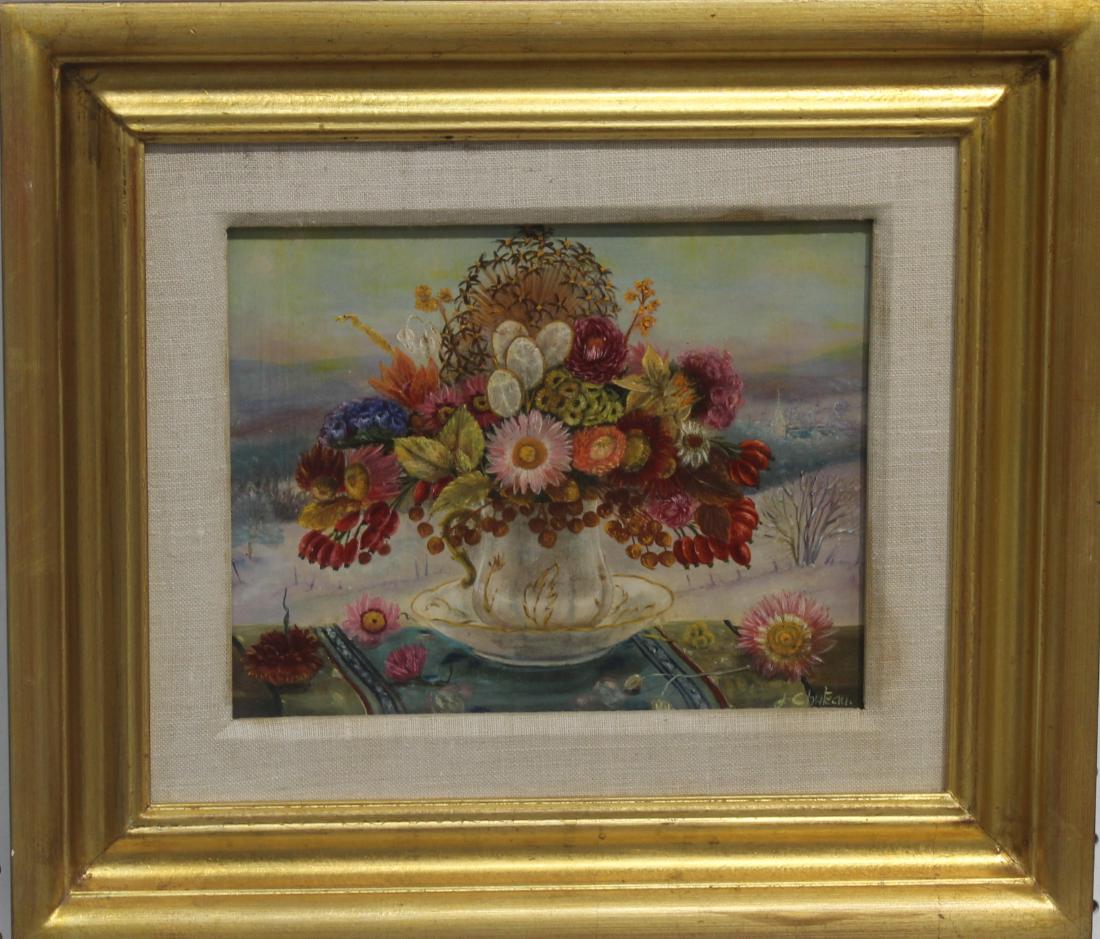 Linda Chateau oil on board (1 of 3)