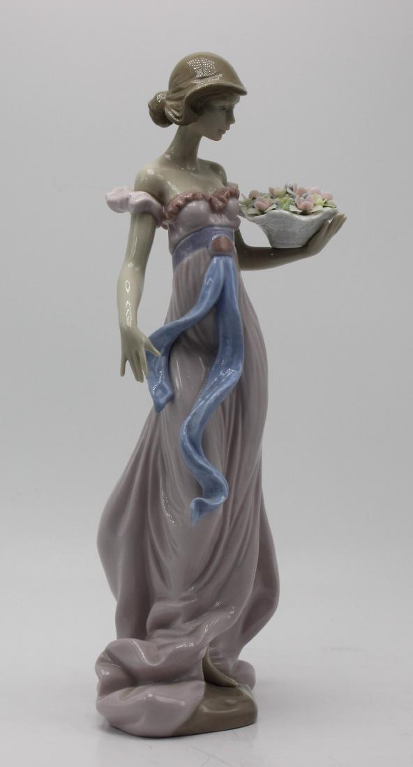 Lladro Porcelain #6365 Spring Flirtation Figure (1 of 2)