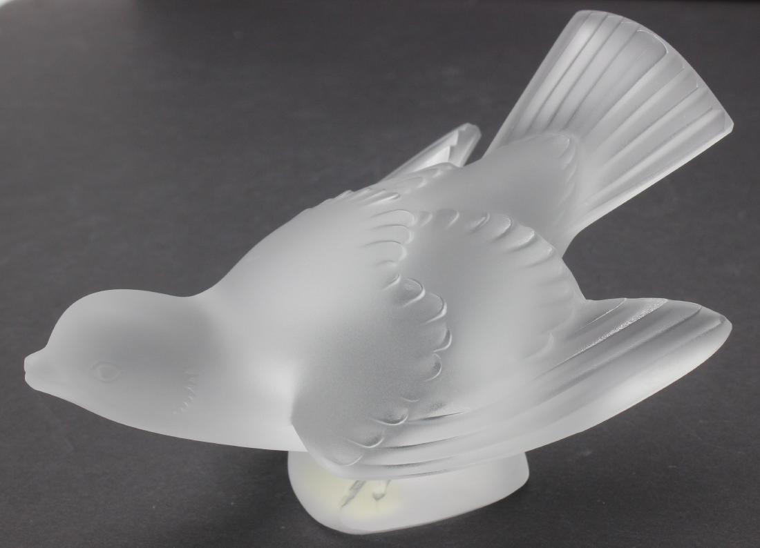 Lalique French Crystal Bird Figurine (1 of 2)