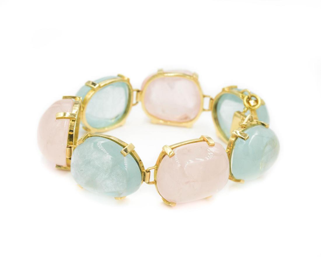 1970's Yellow Gold Cobble Stone Seaman Schepps Style (1 of 3)