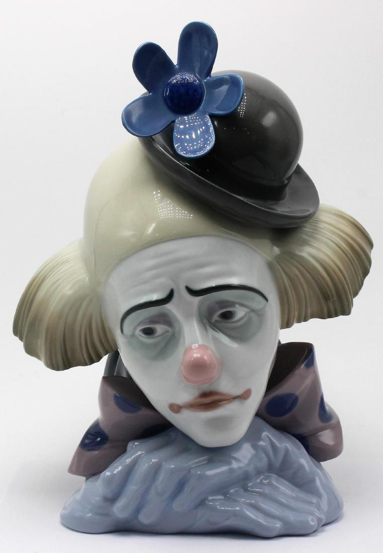 Lladro #5130 Pensive Clown Porcelain Figure (1 of 2)