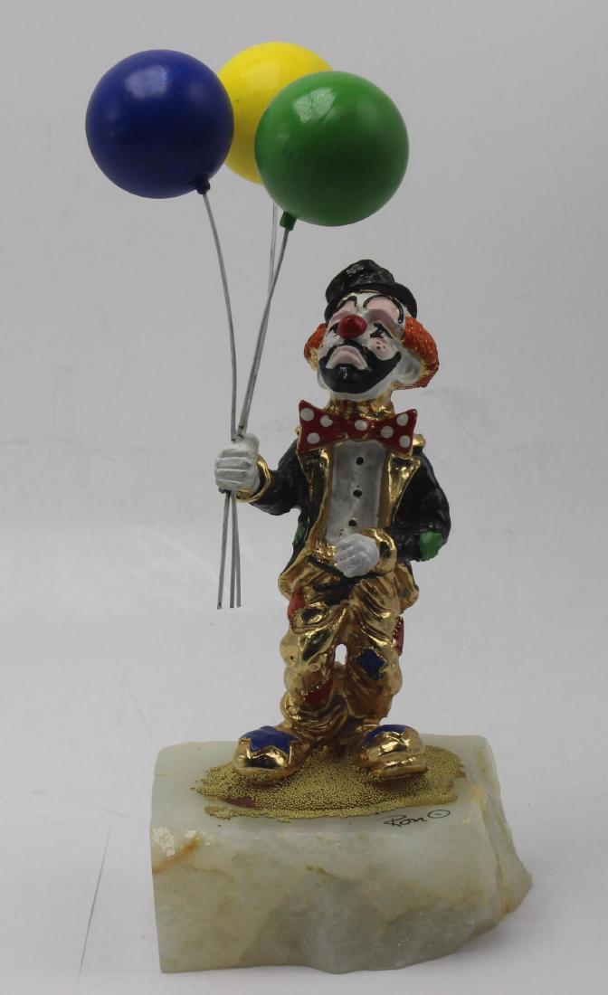 Ron Lee Clown with Balloons Figure signed Ron (1 of 5)