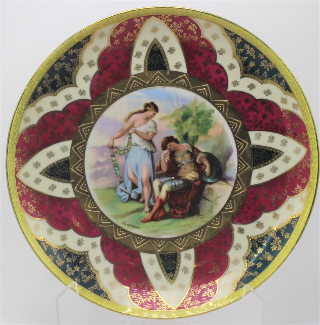 Kaufmann Austria porcelain plate (1 of 6)