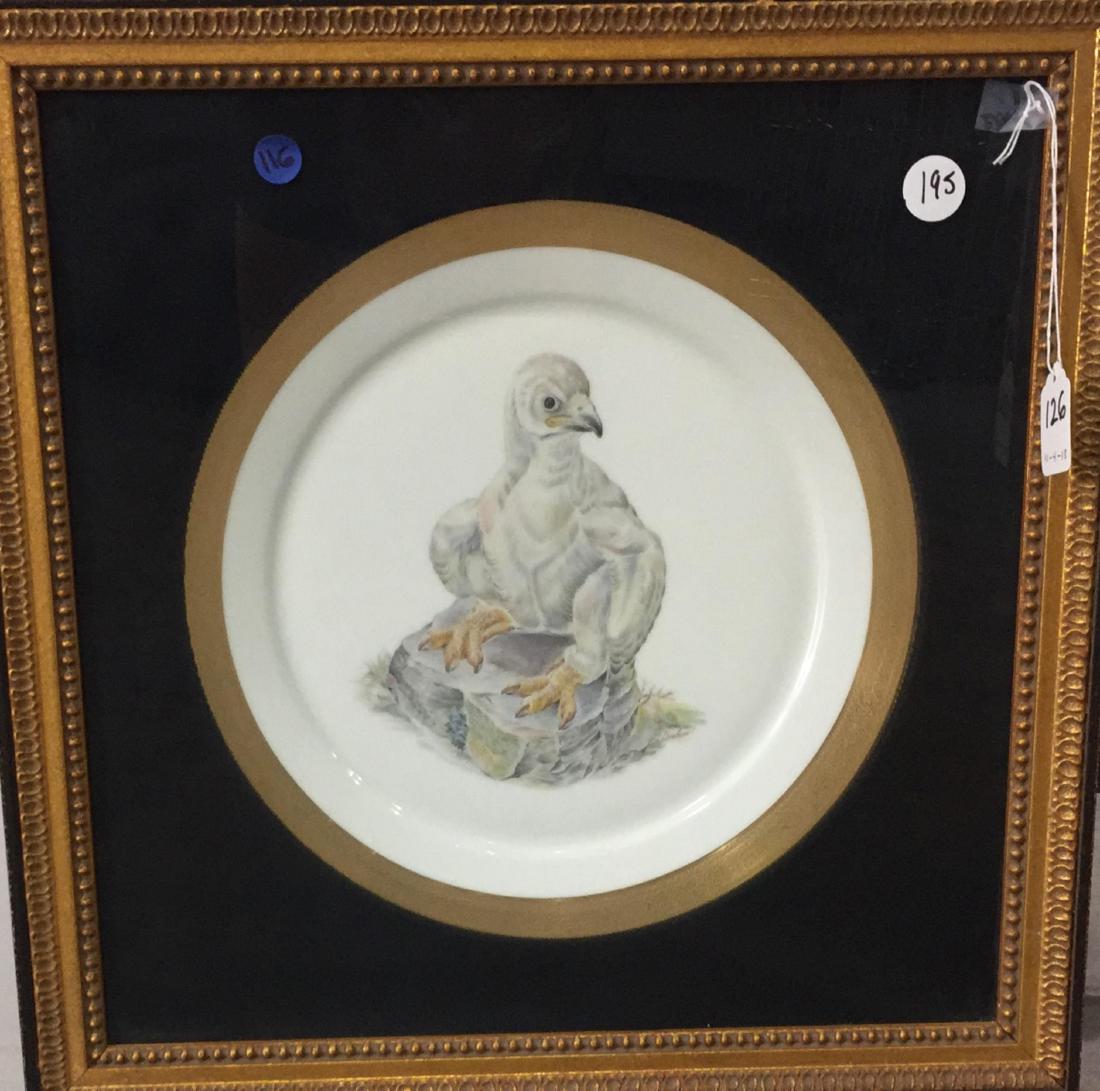 Boehm Young American 1776 Bald Eagle Porcelain Plate by (1 of 3)