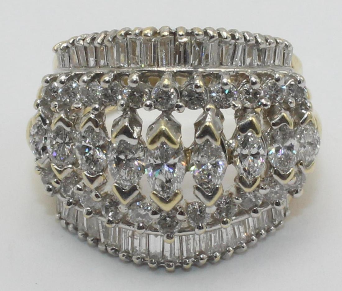 14k YG Approx 6 ct diamond ring (1 of 1)