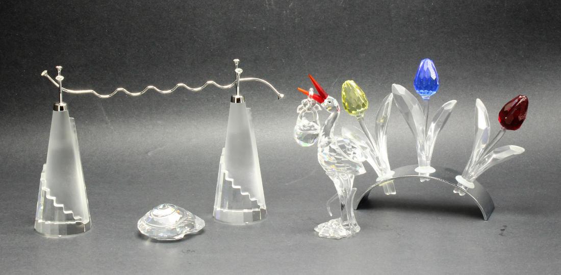 Swarovksi 4 Pcs Crystal Figures (1 of 1)