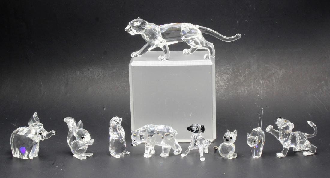 Swarovski crystal 9 pcs animals (1 of 1)