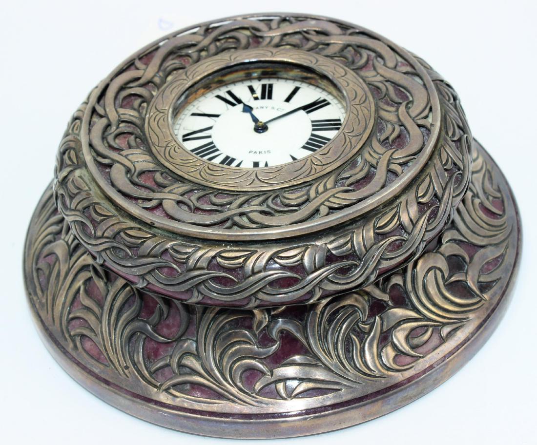 Tiffany and Co. France Sterling Silver Clock Marked (1 of 4)