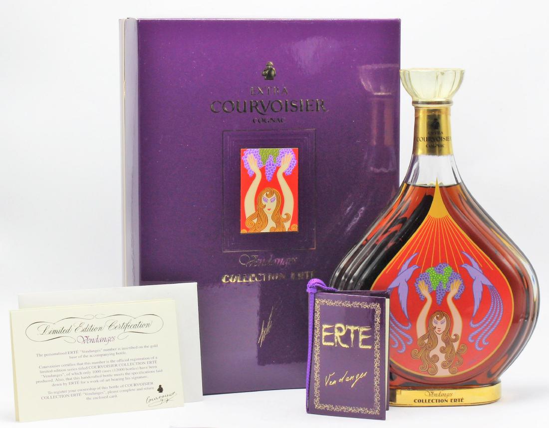 Erte "Vendages" Courvoisier Cognac #2 New / Box (1 of 1)