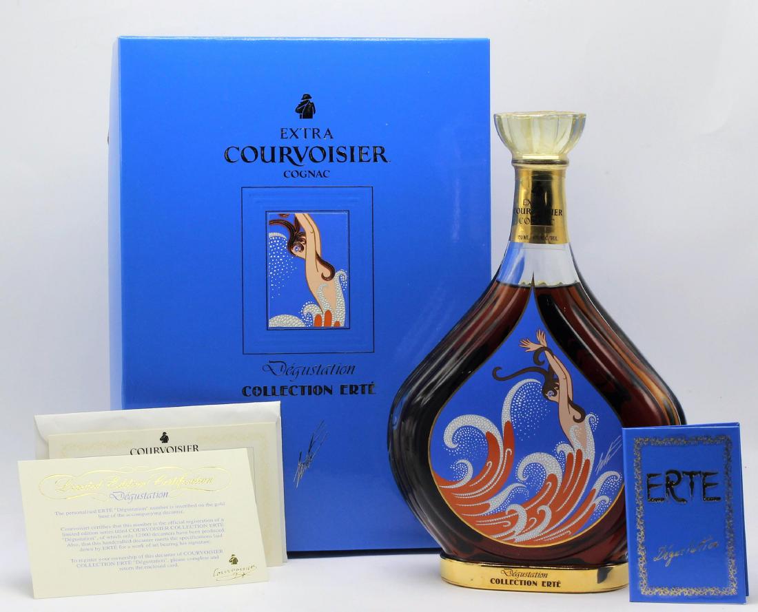 Erte "Degustation" Courvoisier Cognac #5 w/ Box (1 of 1)