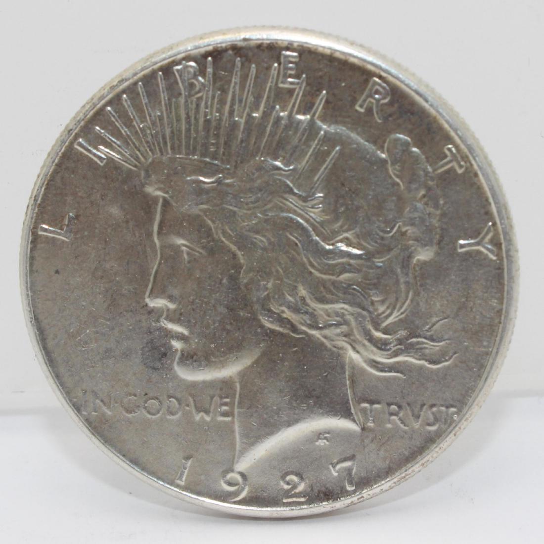 1927 S Peace Silver Dollar Coin (1 of 7)