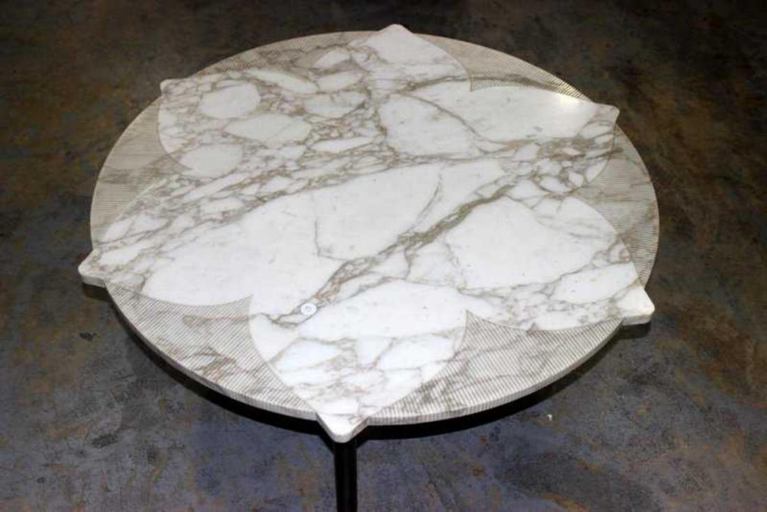 MidCentury marble cocktail table (1 of 3)