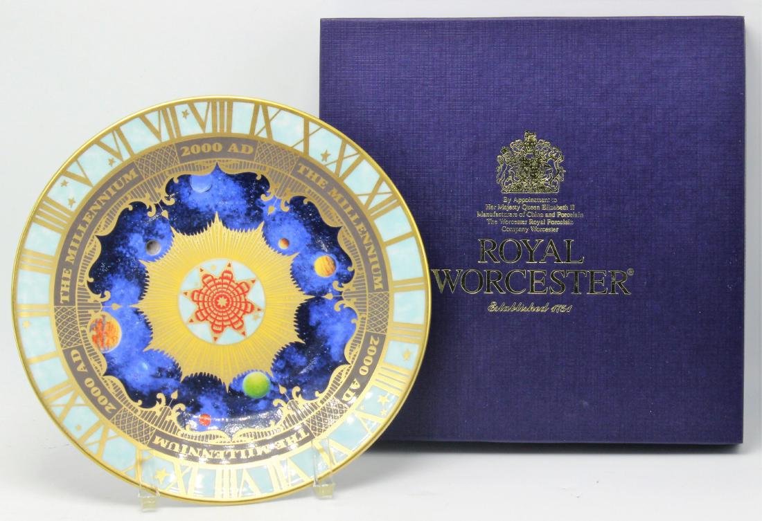 10 Royal worcester millenium plates (1 of 3)