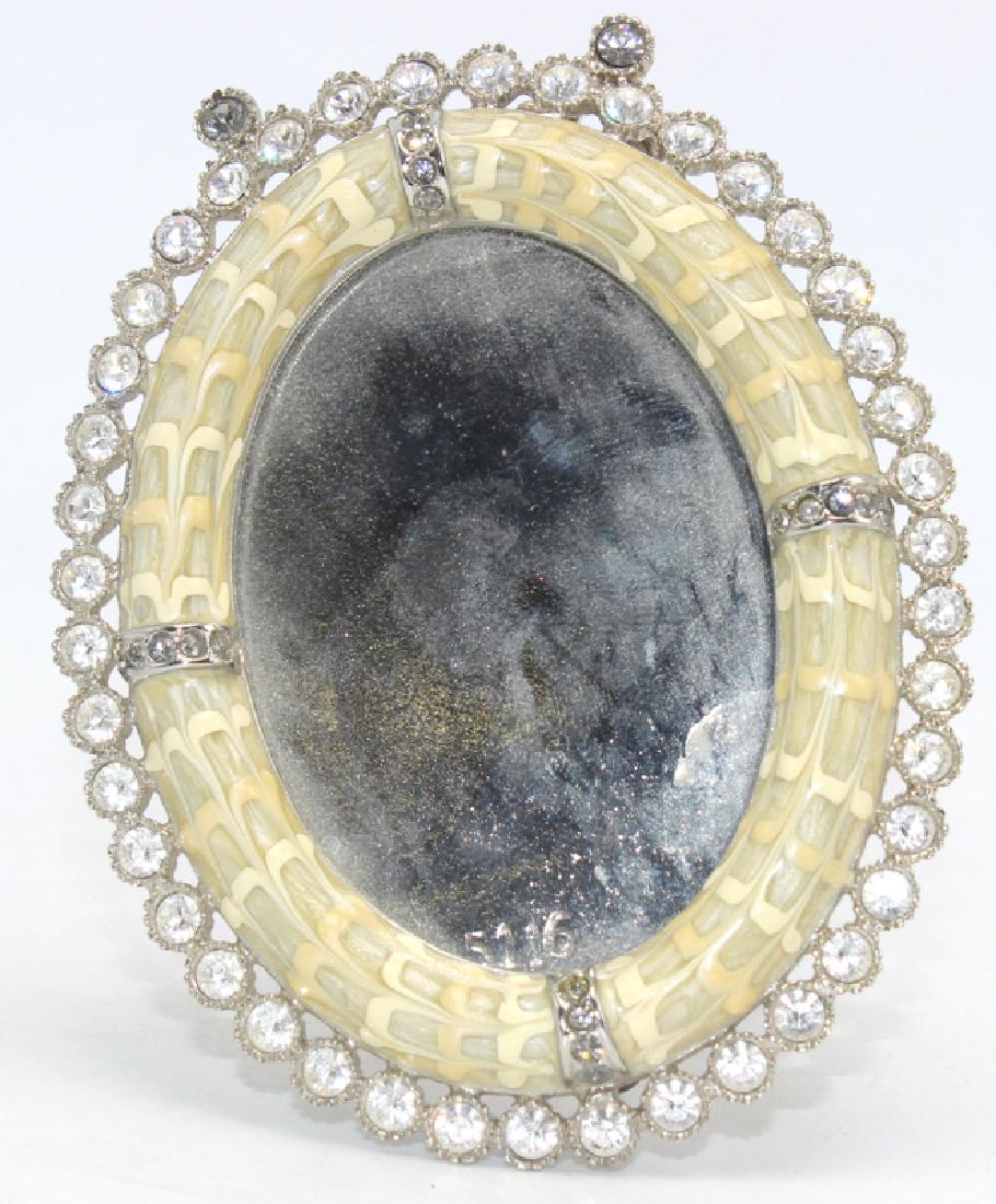 Jay Strongwater Picture Frame: Jay Strongwater Picture Frame. Measures - 3.5" h x 2.75" w.