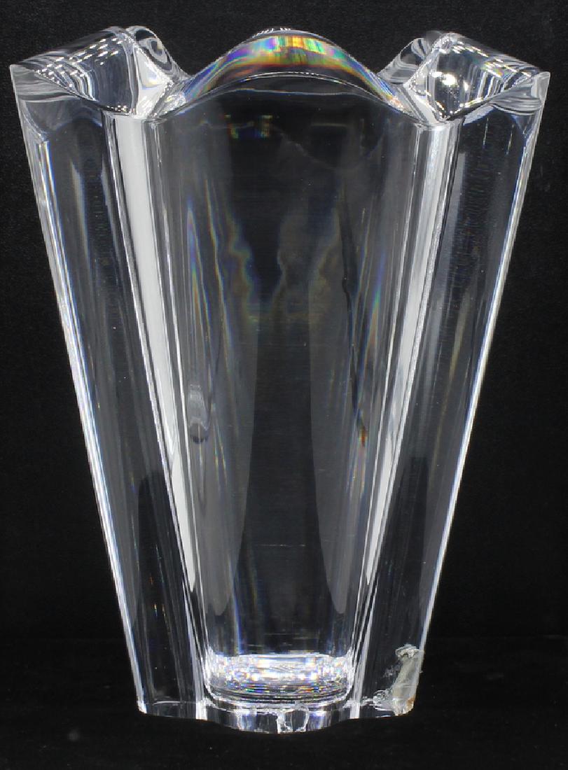 Kosta Boda Clear Crystal Vase Apr 20 2019 Bruce Kodner