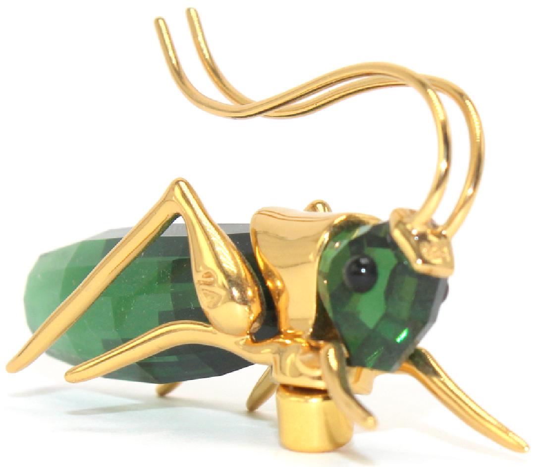 Daniel Swarovski Crystal Grasshoppers: Daniel Swarovski Crystal Grasshoppers. Comes with original box.