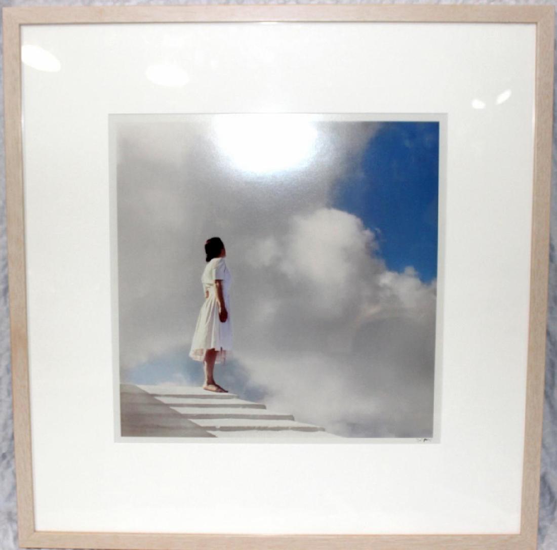 Signed and Numbered Cig Harvey the archaeology of: Cig Harvey signed the archaeology C type photograph executed in 2005 numbered 2/25 measures 14" x 14"