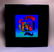 Signed Peter Max Liberty Head Original Mixed Media on