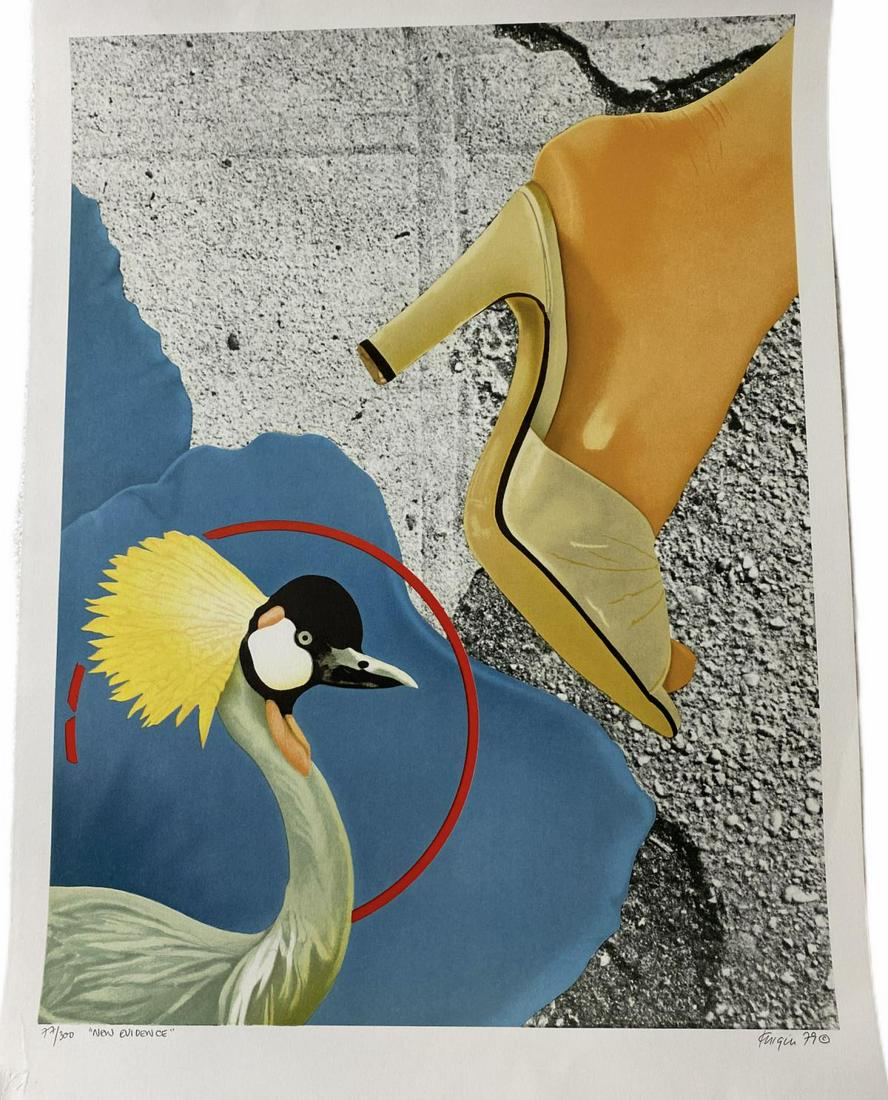 Signed Michael Knigin Lithograph on Paper: Michael Knigin (American b.1942) Lithograph on Paper hand signed lower right, dated, numbered and titled 77/300 measures 29" x 22" unframed. Comes with certificate of authenticity