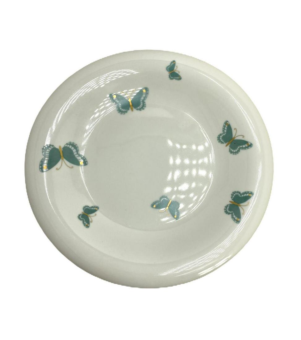 Eighteen Jean Luce France Porcelain Dinner Plates: Eighteen Jean Luce France Porcelain Dinner Plates stamped Jean Luce Paris France measures 10" DIA