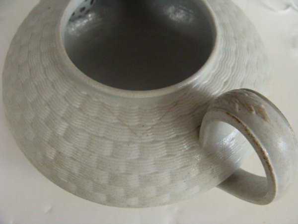 WEDGWOOD CREAM WHEAT TEA POT - 4